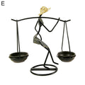 Candle Holder Romantic Candle Holder Carrying Girl Decoration