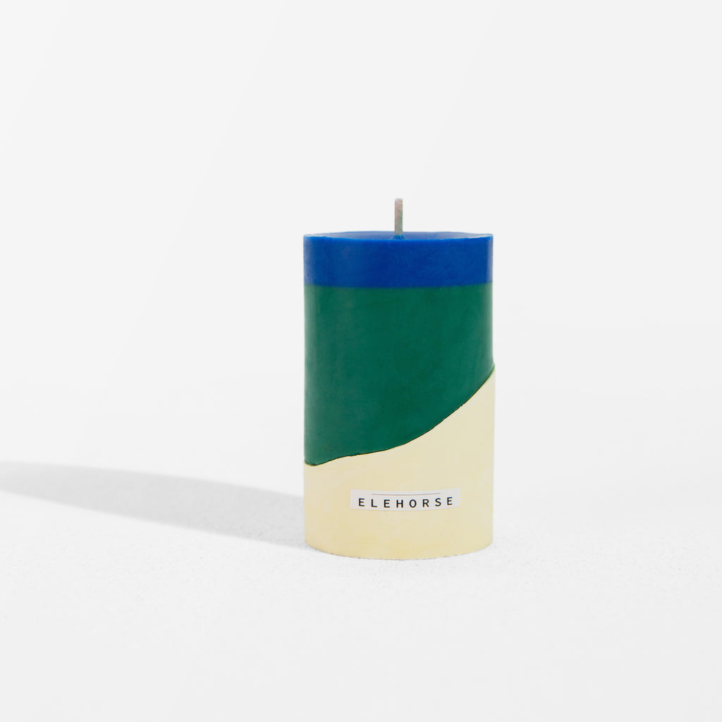 Classic Ice Flower Wax Cylindrical Scented Candle