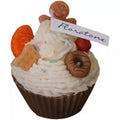 Souvenir Gingerbread Man Cream Cake Shaped Scented Candle